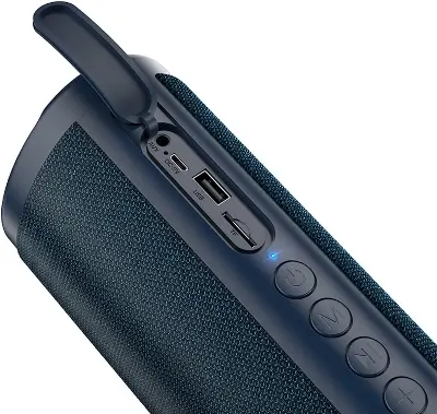 Picture of HC4 - True Wireless Waterproof Bluetooth Speaker, Bluetooth V5.0, Battery Capacity: 1500mAh, Support Bluetooth, FM, TF card, U disk, AUX, TWS