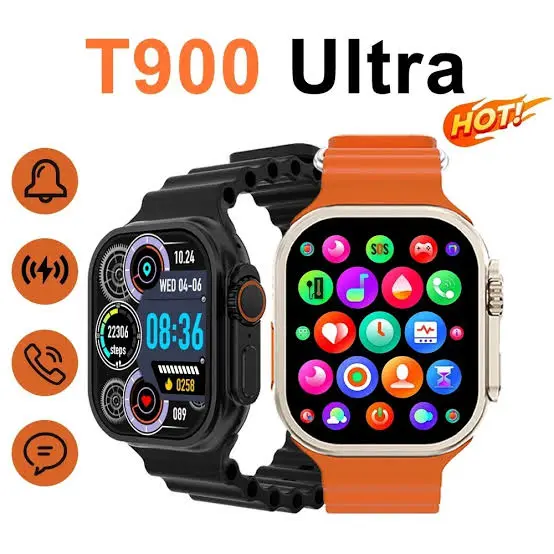Picture of T800 Ultra / T900 Ultra Smart Watch 2.3" HD Screen Waterproof Bluetooth Calling Pedometer Heart Rate Blood Pressure Sleep Sports Watch for iPhone & Andriod Phone