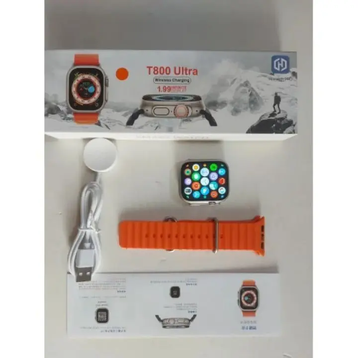 Picture of T800 Ultra / T900 Ultra Smart Watch 2.3" HD Screen Waterproof Bluetooth Calling Pedometer Heart Rate Blood Pressure Sleep Sports Watch for iPhone & Andriod Phone