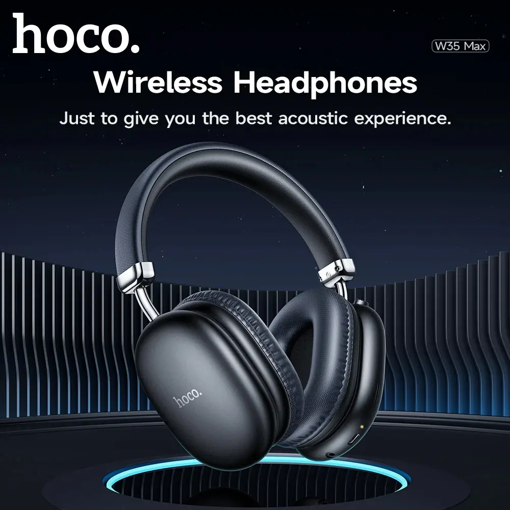 Picture of HOCO W35 Max Airpods Max Design Wireless Headphone Bluetooth V5.3