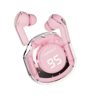 Picture of Ultrapods Pro True Wireless Earbuds with Display Transparent Design, Bluetooth 5.3