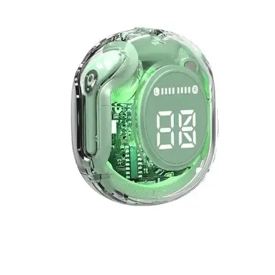 Picture of Ultrapods Pro True Wireless Earbuds with Display Transparent Design, Bluetooth 5.3