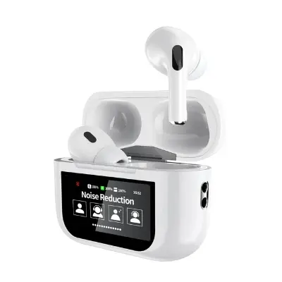 Picture of AirPods Pro A9 Pro ANC/ENC Bluetooth Earbuds Ipx4 Waterproof In-Ear Earphone Wireless Headphones