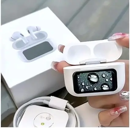 Picture of AirPods Pro A9 Pro ANC/ENC Bluetooth Earbuds Ipx4 Waterproof In-Ear Earphone Wireless Headphones