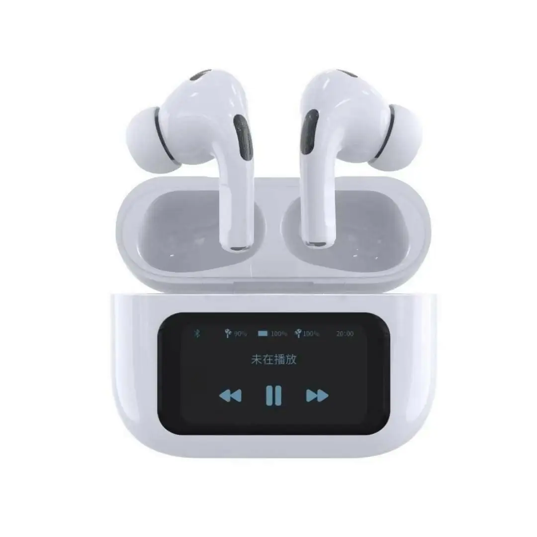Picture of AirPods Pro A9 Pro ANC/ENC Bluetooth Earbuds Ipx4 Waterproof In-Ear Earphone Wireless Headphones