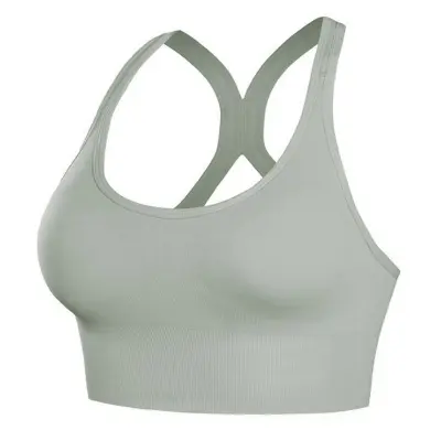 Picture of Quick Dry Sports Bra with Removable Soft Cups for Gym, Yoga, Running, and Fitness