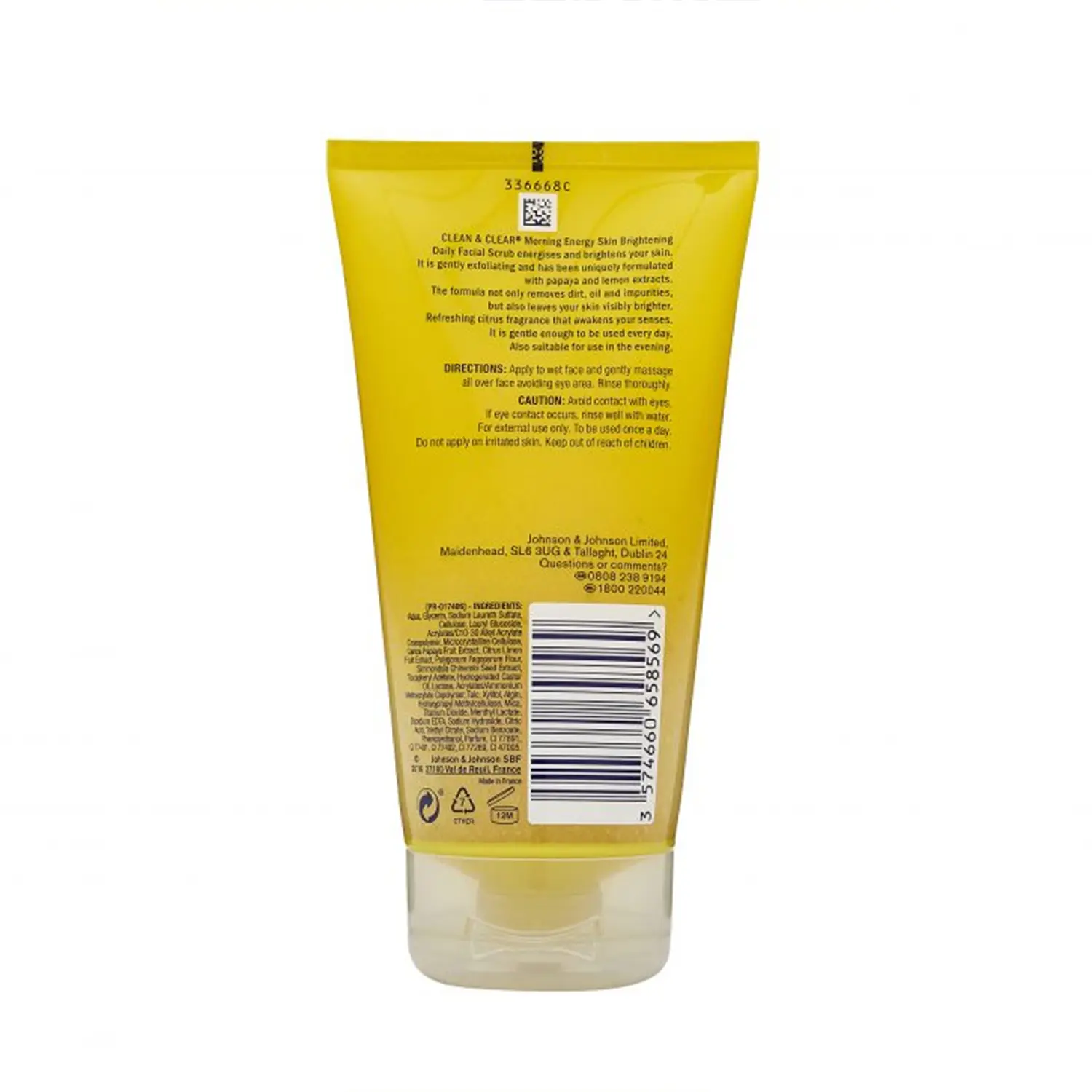 Picture of Clean & Clear Morning Energy Daily Face Scrub,150ml