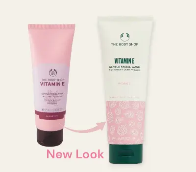 Picture of The Body Shop Vitamin E Gentle Facial Wash 125 ML- Face Wash