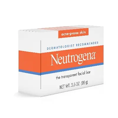 Picture of Neutrogena Facial Soap, Acne-Prone Skin Formula Bar