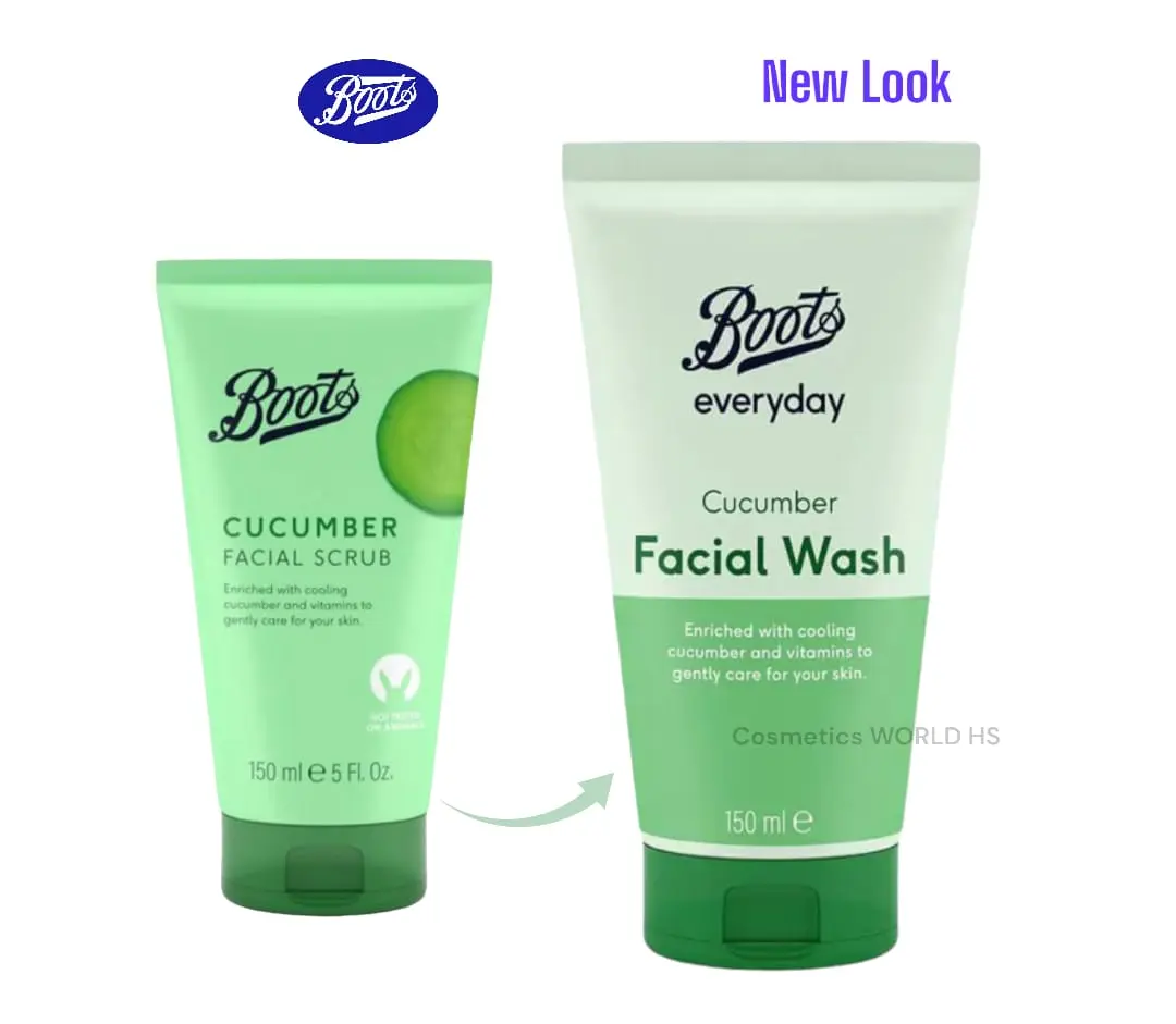 Picture of Boots Cucumber Facial Wash 150ml - Face Wash