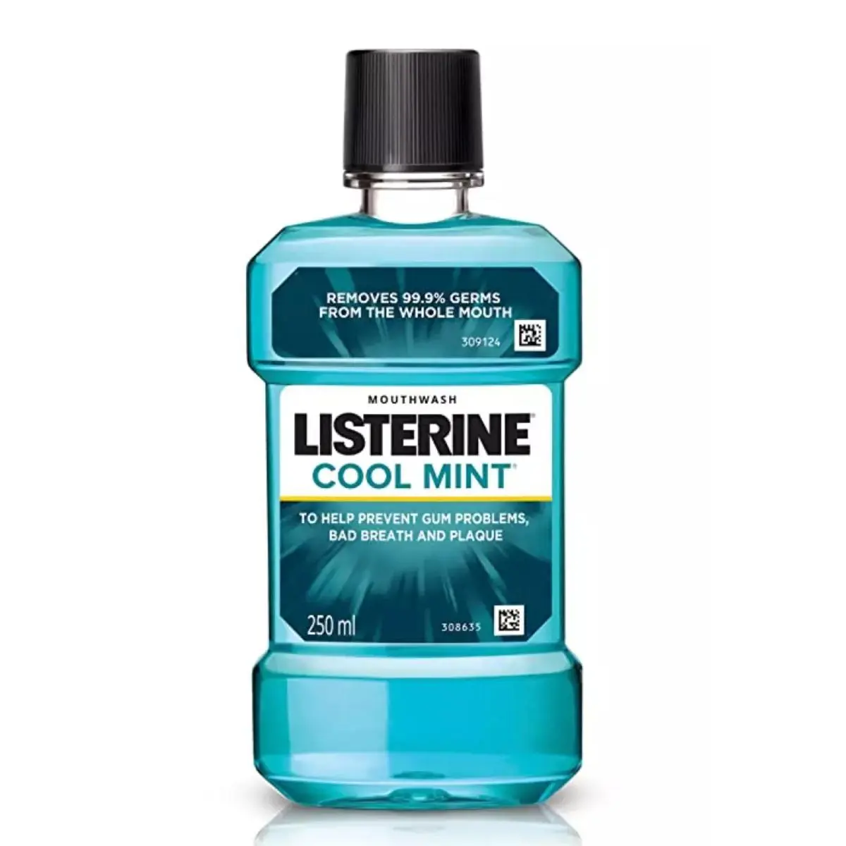 Picture of Listerine Cool Mint Mouthwash 250 Ml Oral Care Product