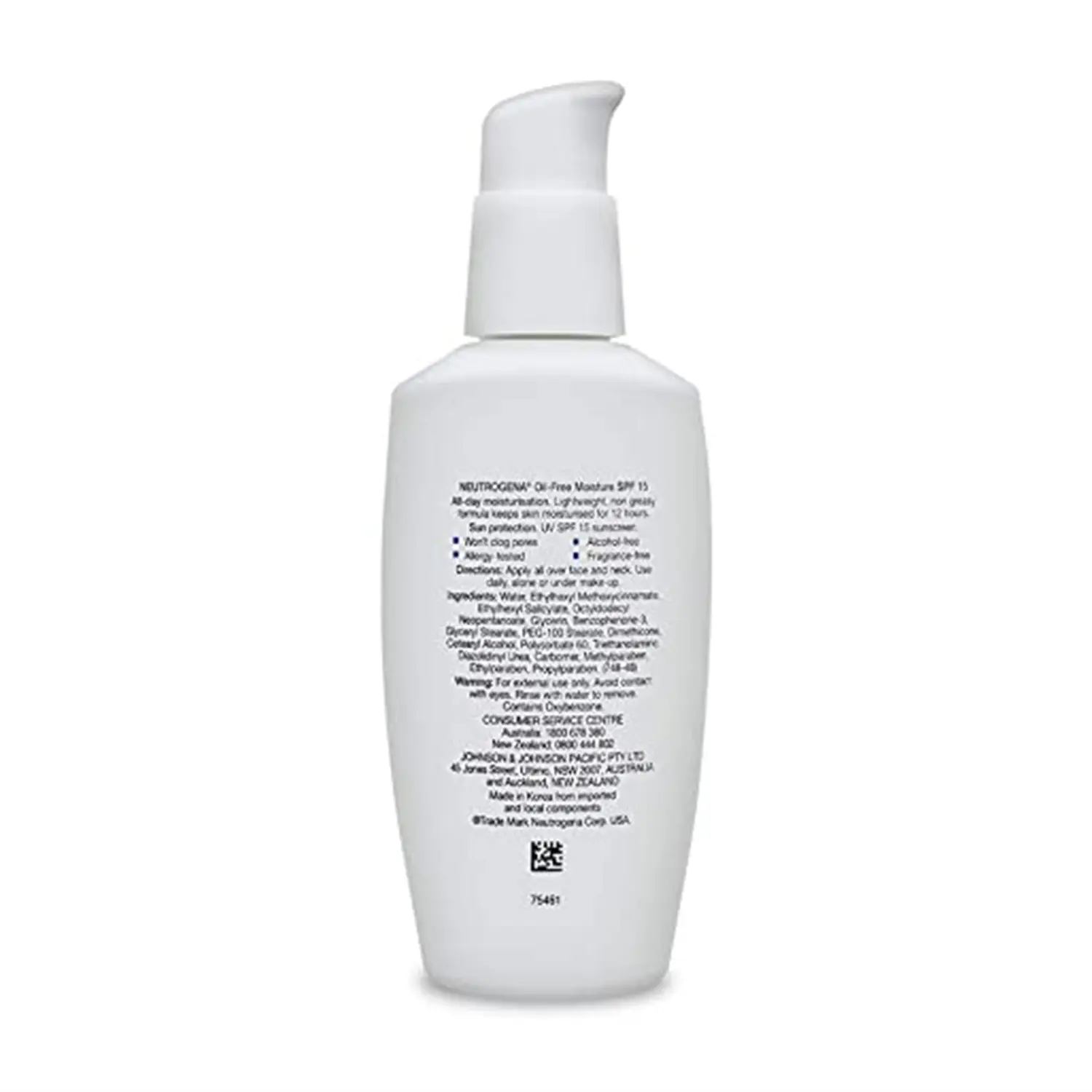Picture of Neutrogena Oil-Free Facial Moisturizer-SPF15-115ml