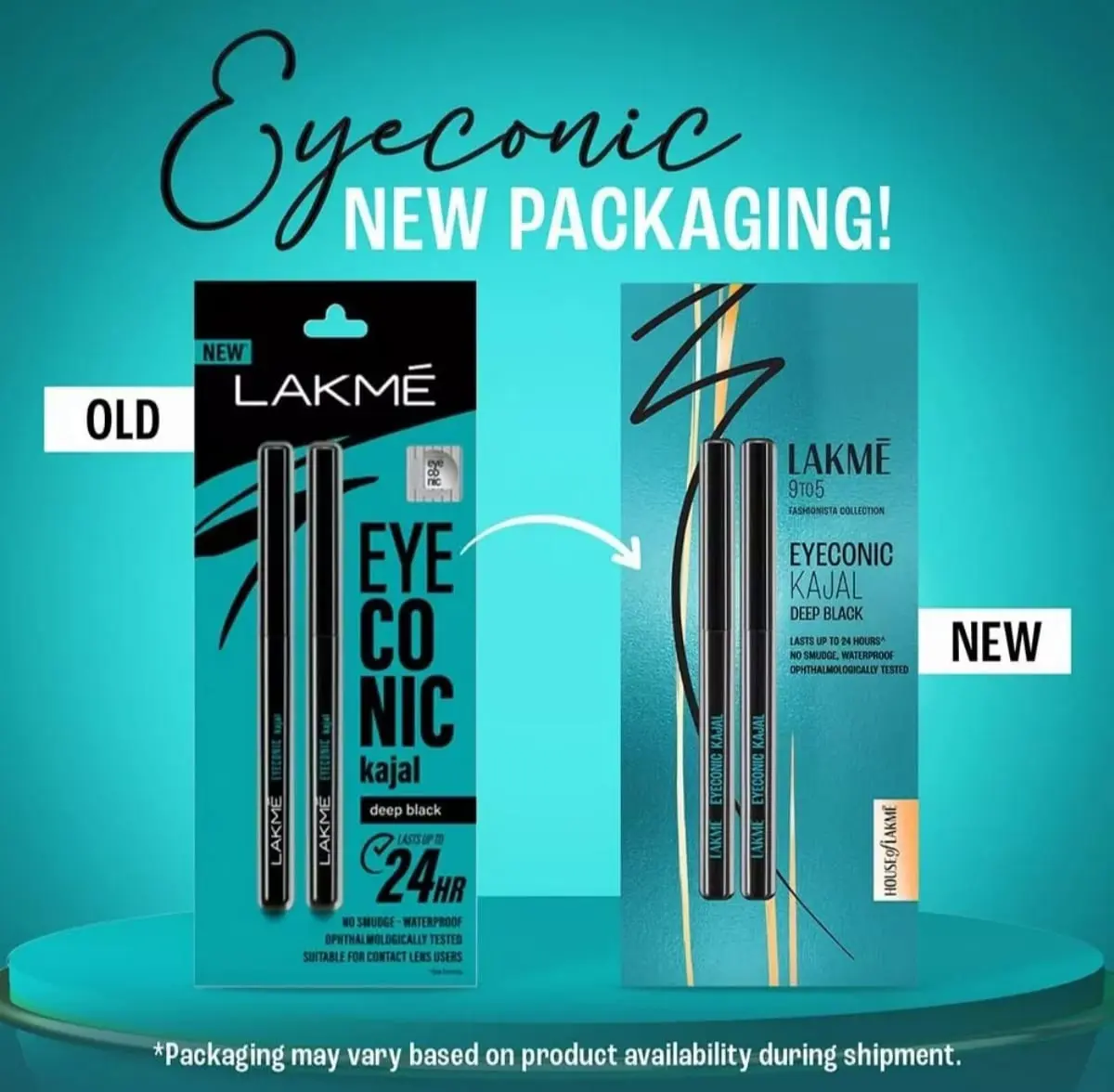 Picture of Indian Lakme Eyeconic Kajal Deep Black 0.35g