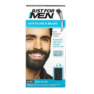 Picture of Just For Men M55 Real Black Beard Color