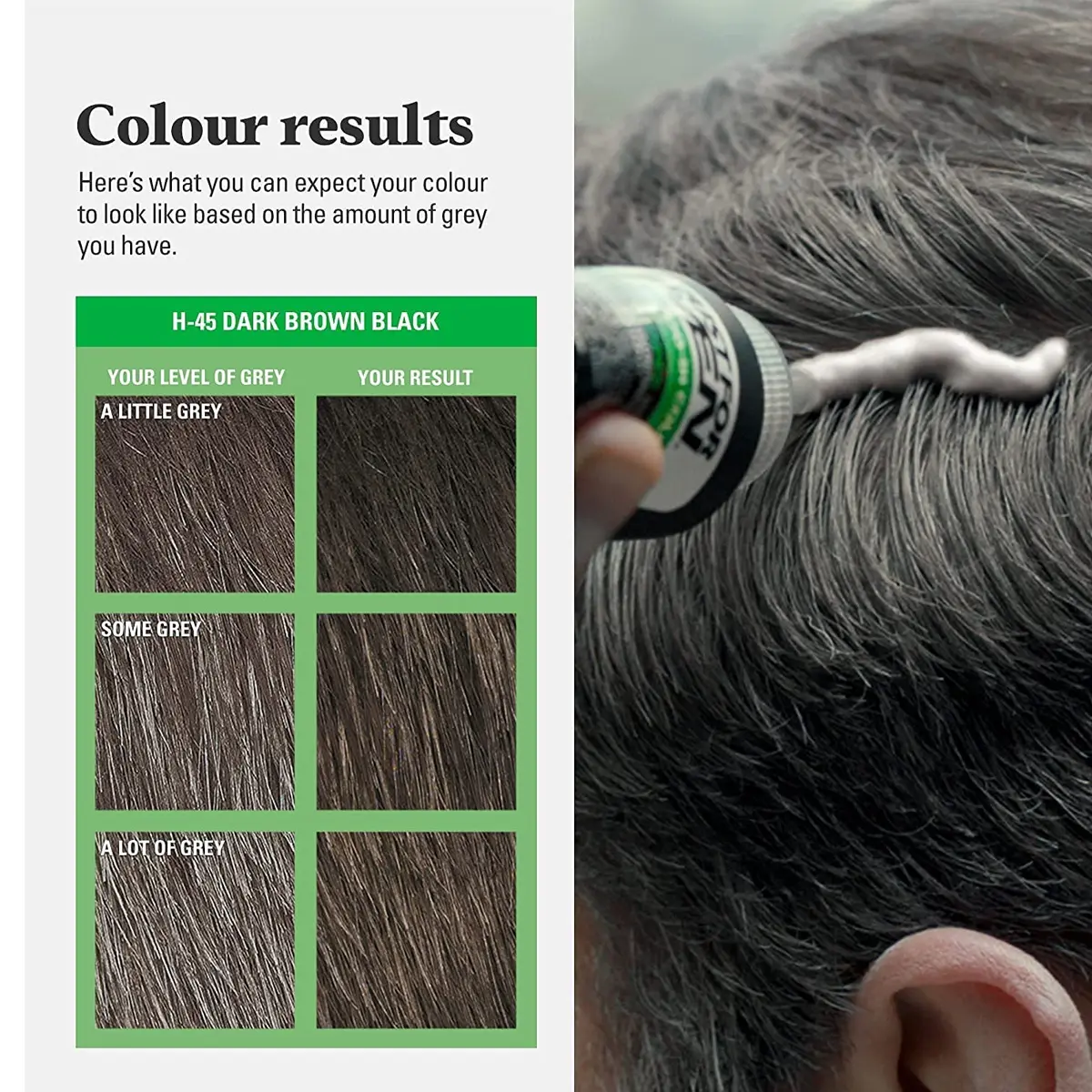 Picture of Just For Men Hair Colour, H45 Dark Brown