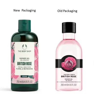 Picture of Body Shop British Rose Shower Gel 250ml - Soap