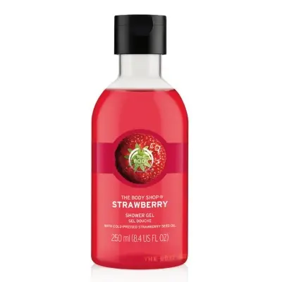 Picture of The Body Shop Strawberry Shower Gel, 250ml - Soap