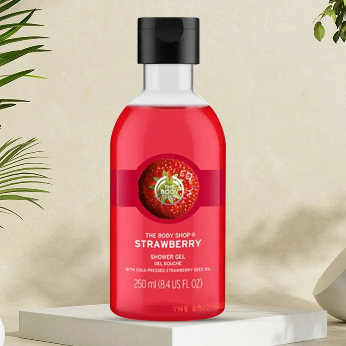 Picture of The Body Shop Strawberry Shower Gel, 250ml - Soap