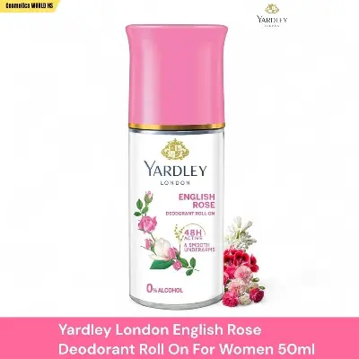 Picture of Yardley London English Rose Deodorant Roll On, 50ml