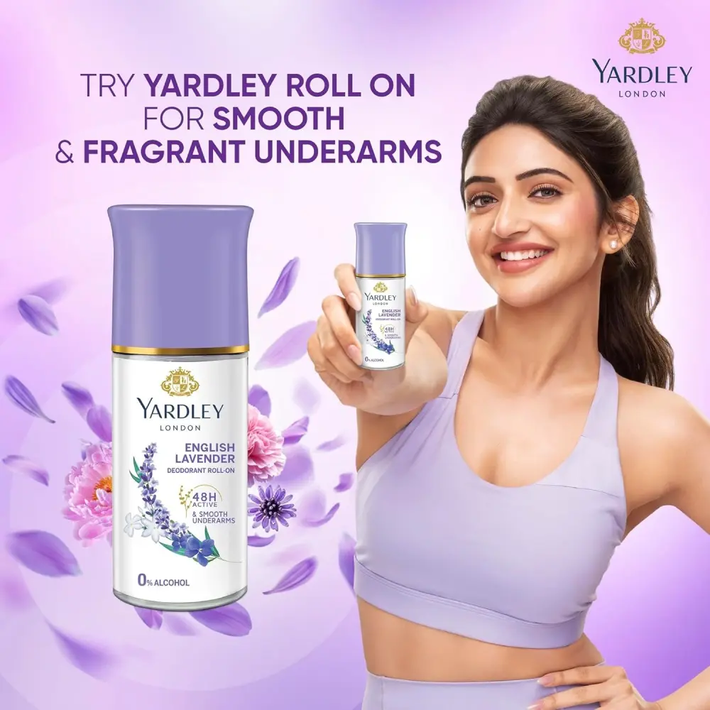 Picture of Yardley London English Lavender Deodorant Roll On, 50 ml