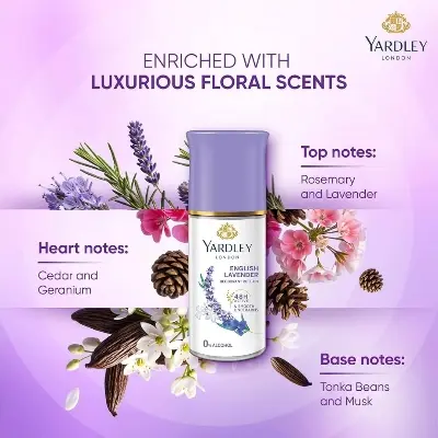 Picture of Yardley London English Lavender Deodorant Roll On, 50 ml