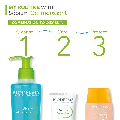 Picture of Bioderma Foaming Gel Face Wash for Face Cleansing 200 Ml