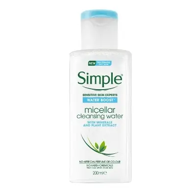 Picture of Simple Water Boost Micellar Cleansing Water 200ml