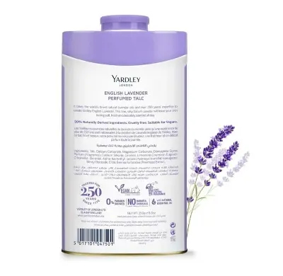 Picture of YARDLEY English Lavender Talcum Powder 250g