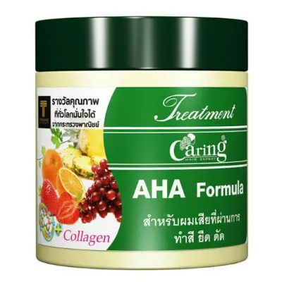Picture of Caring AHA Formula Hair Treatment Hair Mask 500g