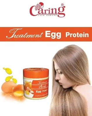 Picture of Caring Egg Protein Hair Treatment Hair Mask 500g