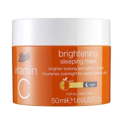 Picture of Boots Vitamin C Brightening Sleeping Mask, 50ml