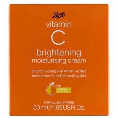 Picture of Boots Vitamin C Brightening Moisturising Cream, 50ml