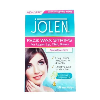Picture of Jolen Face Wax Strips High Quality