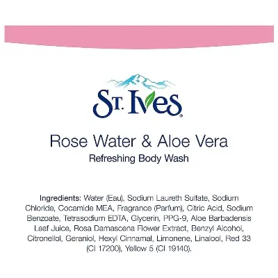 Picture of St. Ives Refreshing Body Wash Rose Water and Aloe Vera 450ml - Body Wash