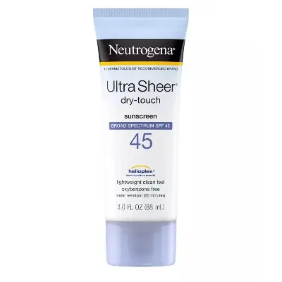 Picture of Neutrogena Ultra Sheer Dry Touch Sunscreen SPF 45 (88ml)
