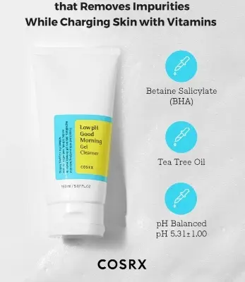 Picture of COSRX Low pH Good Morning Gel Cleanser 150ml - Face Wash