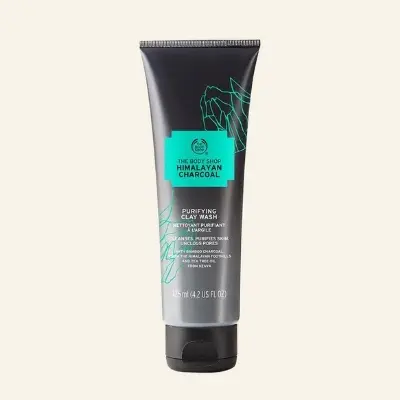 Picture of The Body Shop Himalayan Charcoal Purifying Clay Face Wash,125ml