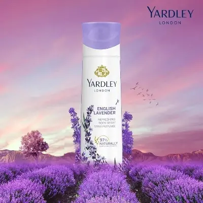 Picture of Yardley London English Lavender Body Spray For Women 150g