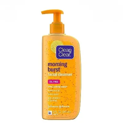 Picture of CLEAN & CLEAR MORNING BURST OIL FREE VITAMIN C CLEANSER FACIAL WASH 240ML