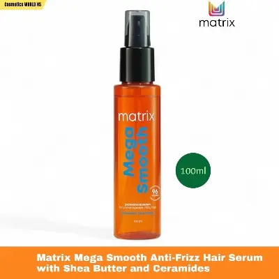 Picture of Matrix Mega Smooth Anti-Frizz Hair Serum with Shea Butter and Ceramides 100ml - hair serum