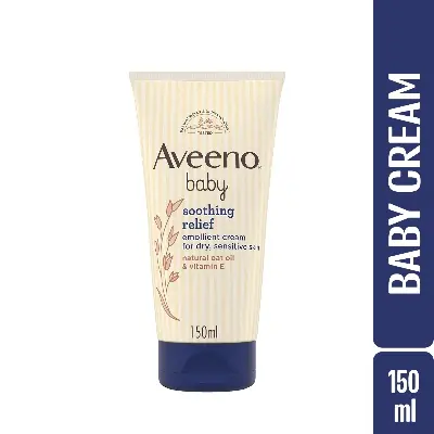 Picture of Aveeno Baby Soothing Relief Emollient Cream - 150ml (Baby Cream)