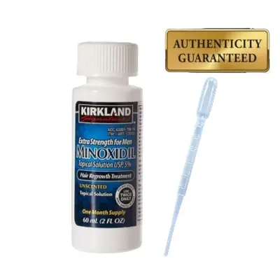 Picture of Kirkland Minoxidil 5% for Beard & Hair Growth (One month supply)