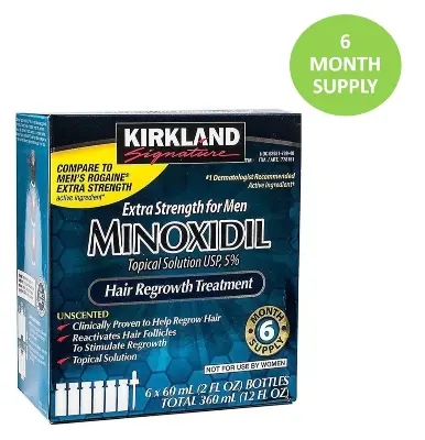 Picture of Kirkland Minoxidil 5% Hair Regrowth Treatment ( 6 Months Supply )