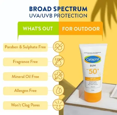 Picture of Cetaphil Sun SPF 50+ Light Gel Very high protection 50ml - Sunscreen