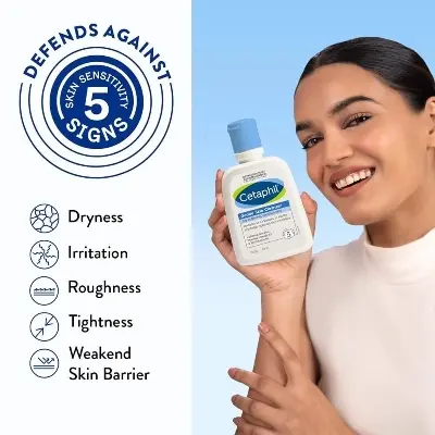 Picture of Cetaphil Gentle Skin Cleanser for Dry to Normal and Sensitive Skin 125 ml - Face Wash