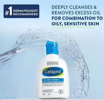 Picture of Cetaphil Oily Skin Cleanser Face Wash, 125ml