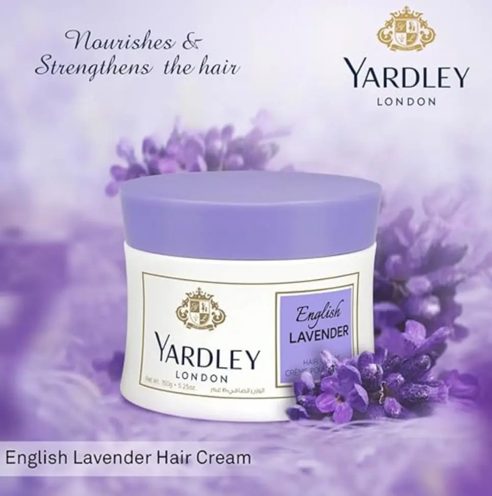 Picture of YARDLEY LONDON ENGLISH LAVENDER HAIR CREAM 150G