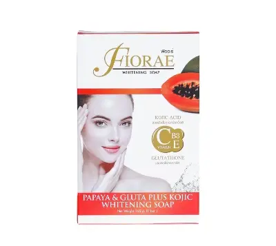 Picture of FIORAE Papaya & Gluta Plus Kojic Skin Care Soap 165g - Fairness Soap