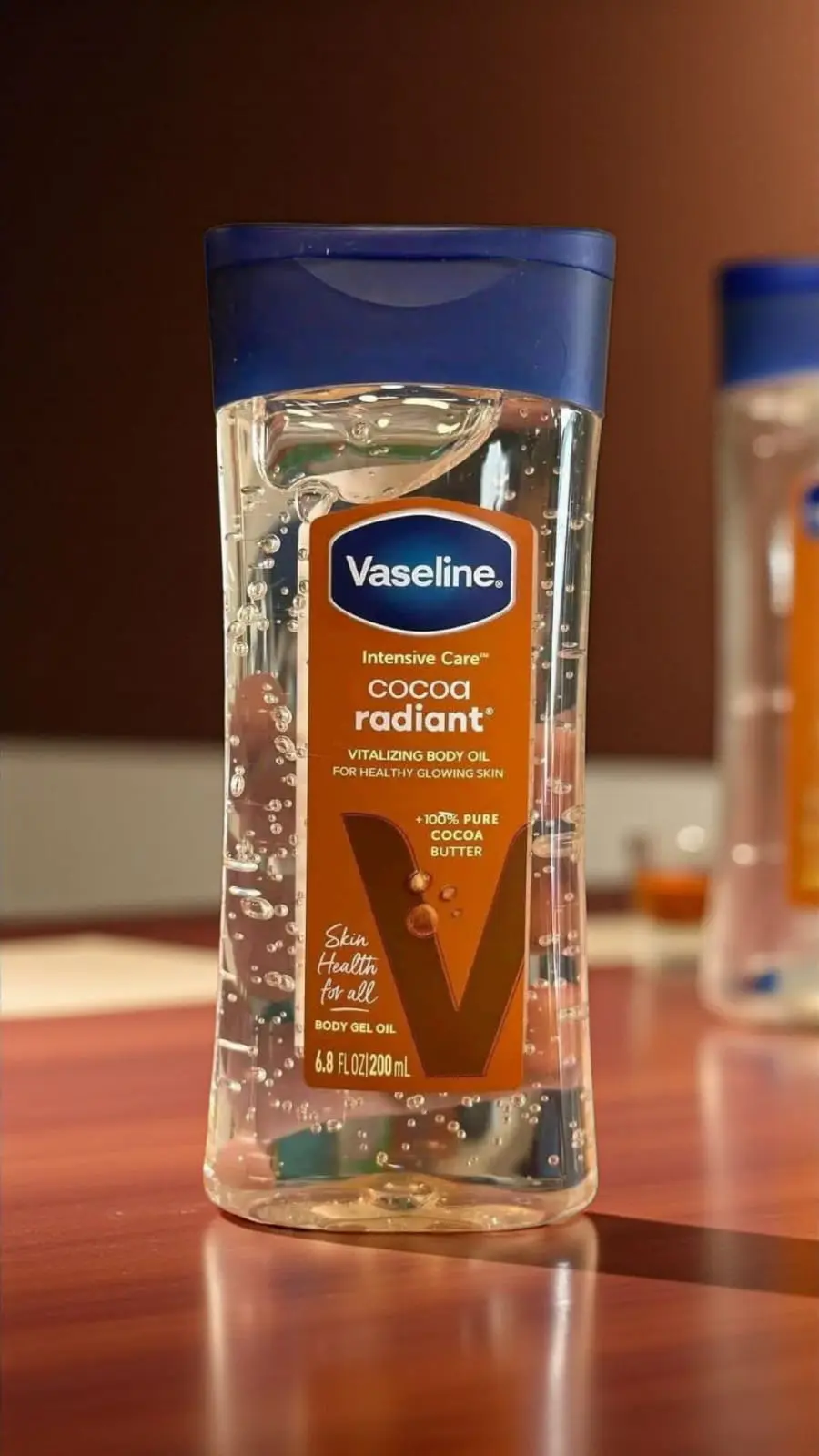 Picture of Vaseline Intensive Care Cocoa Radiant Vitalizing Body Gel Oil 200ml - Body Moisturizer