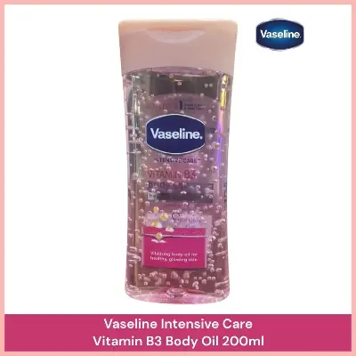 Picture of Vaseline Intensive Care Vitamin B3 Body Gel Oil 200ml - Body Moisturizer